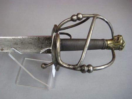 Sword saber, german or swiss ca.