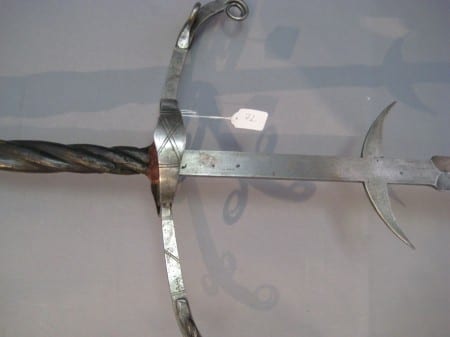 A German two-hand sword, circa 1600